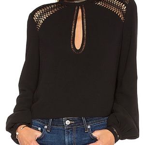 Tularosa Coco Blouse-Black
